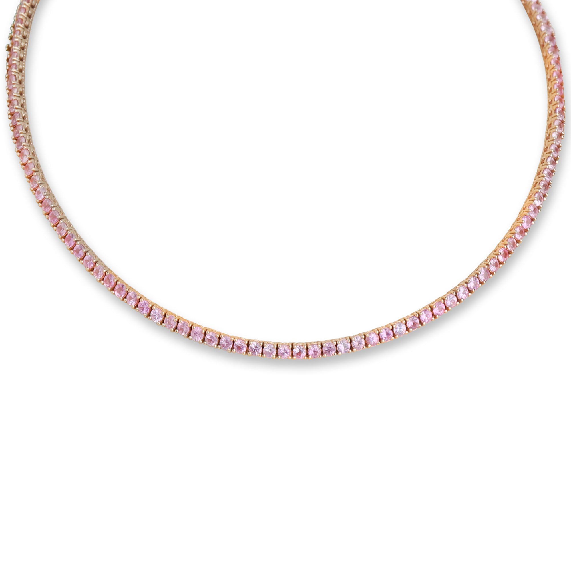 tennis necklace diamond