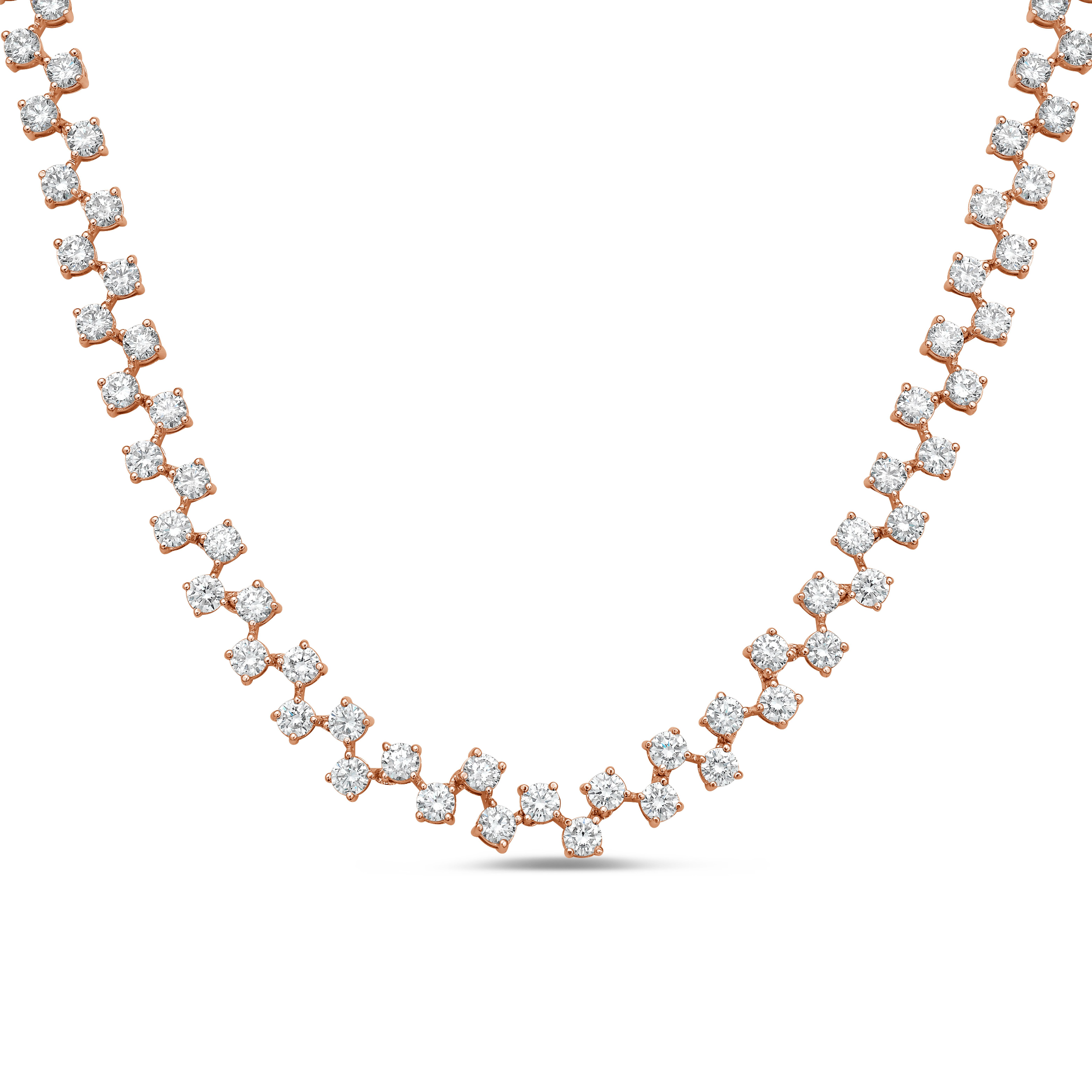 Lab Grown Diamond Choker Necklace