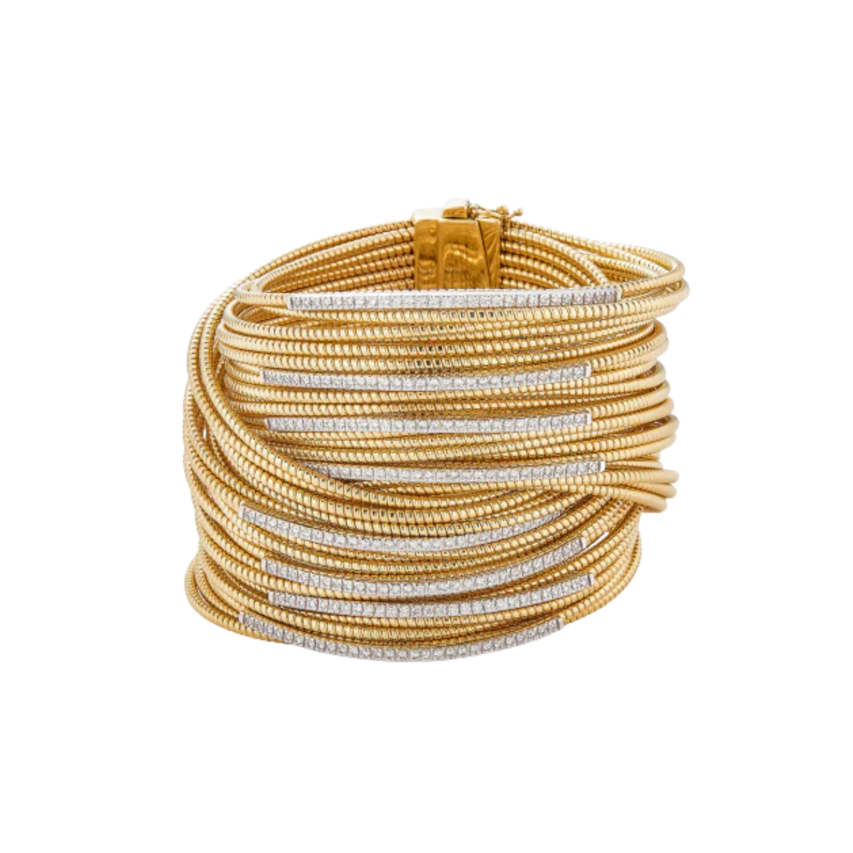 Diamond Coil Bracelet