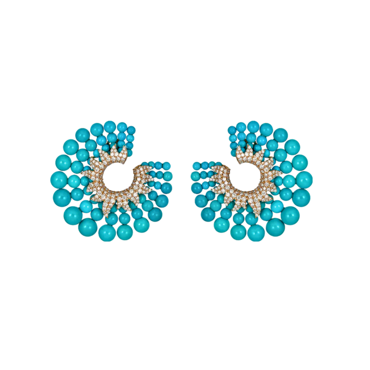 tiffany diamond hoop earrings