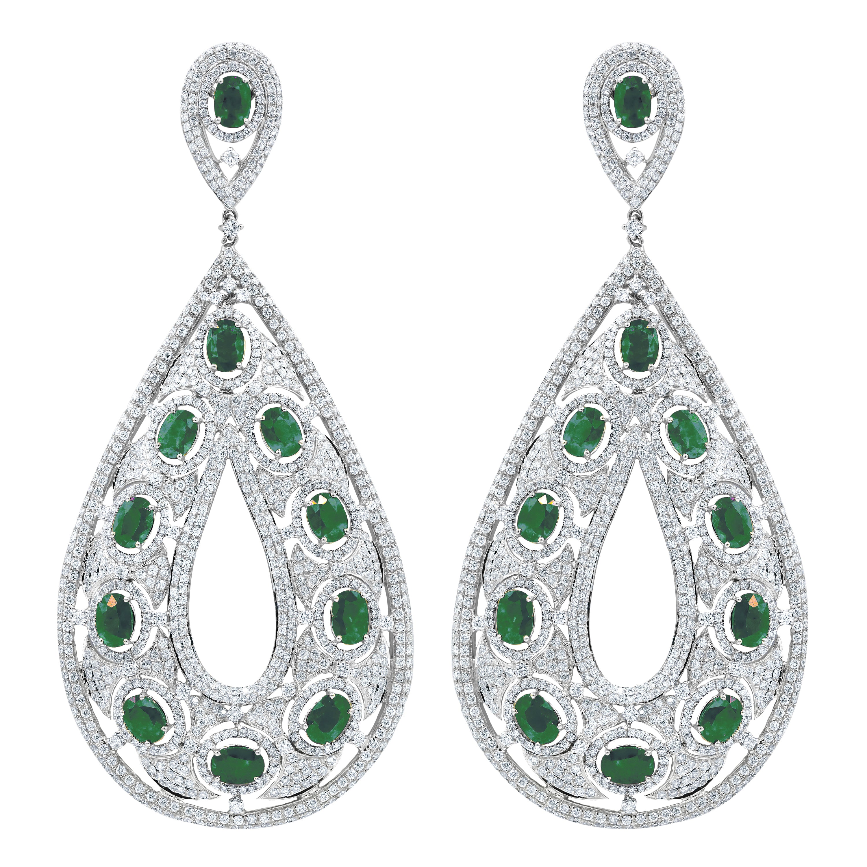 diamond earrings hoops