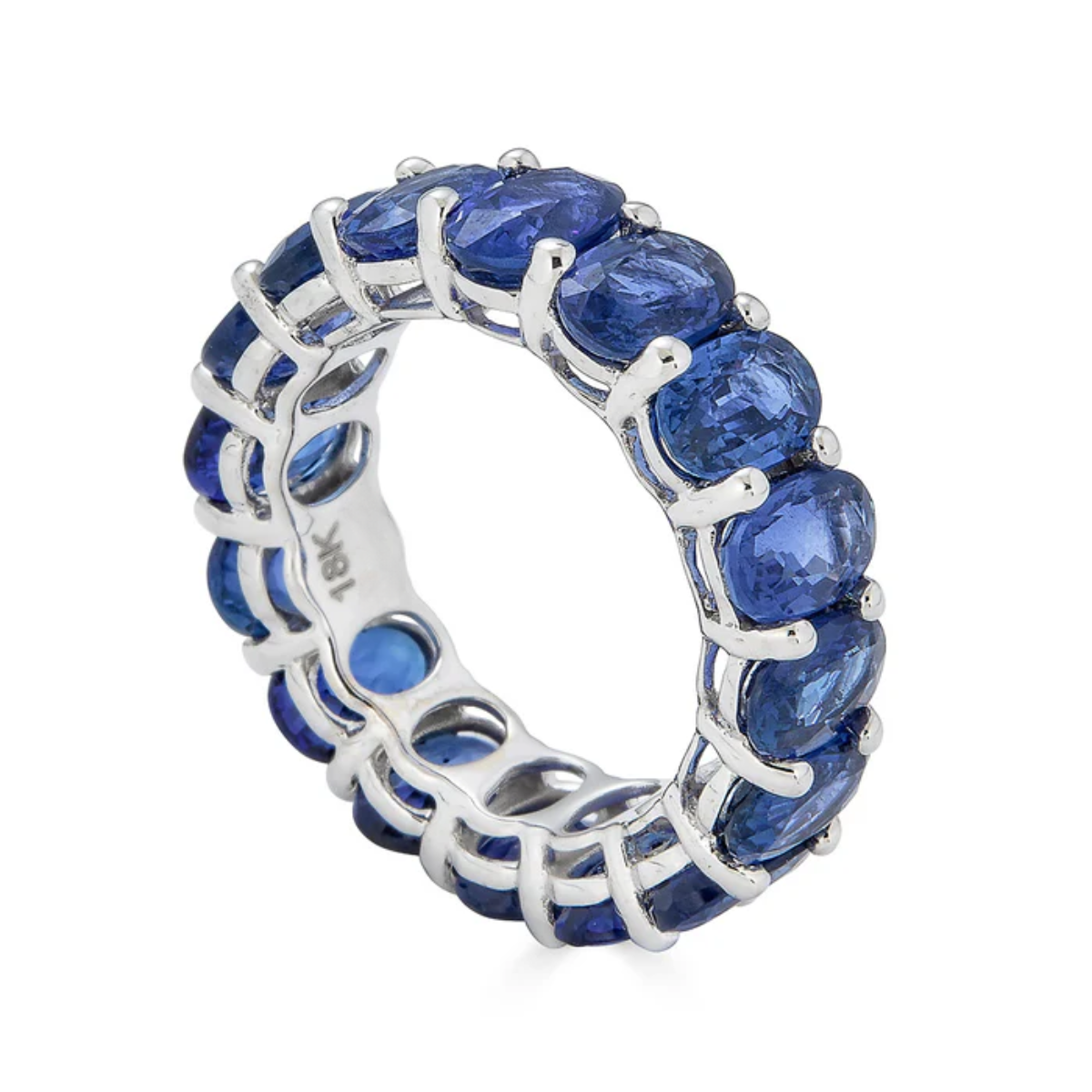 Sapphire Eternity Band
