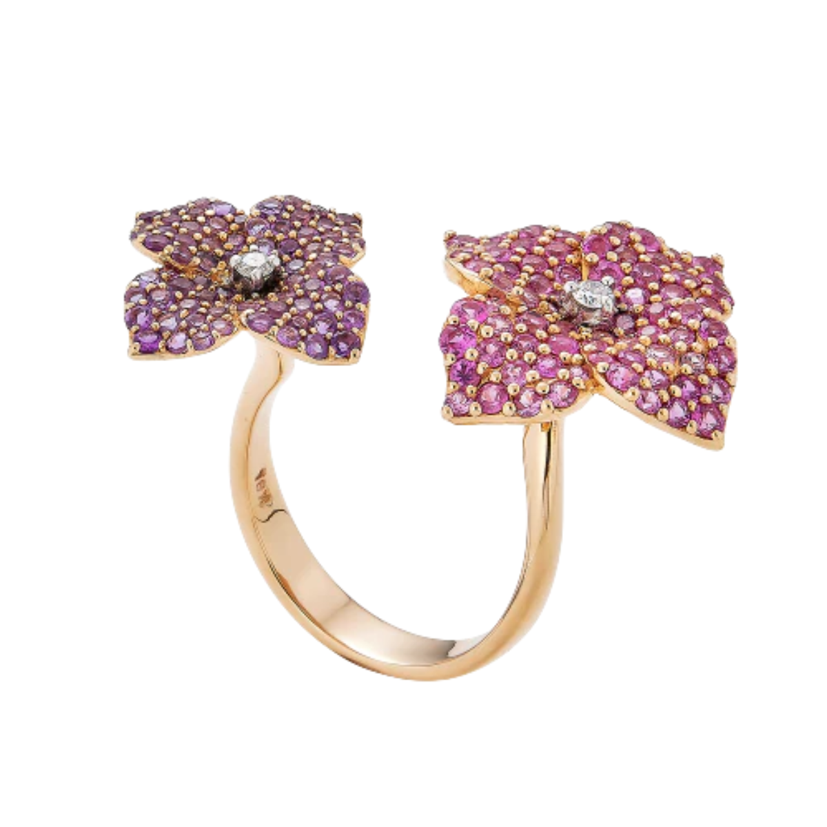 FLEUR DOUBLE FLOWER RING