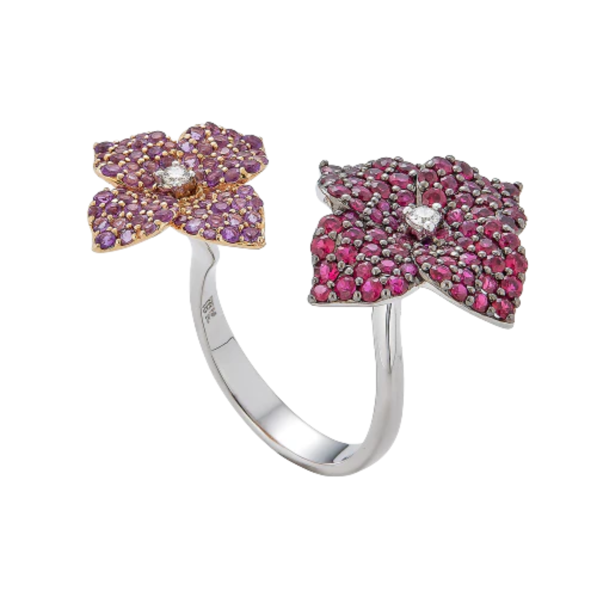 FLEUR DOUBLE FLOWER RING