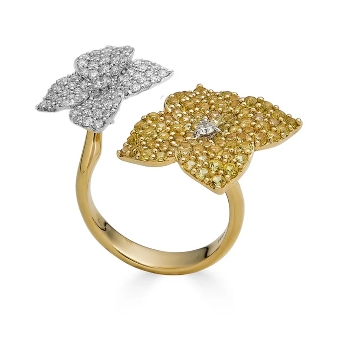 FLEUR DOUBLE FLOWER RING