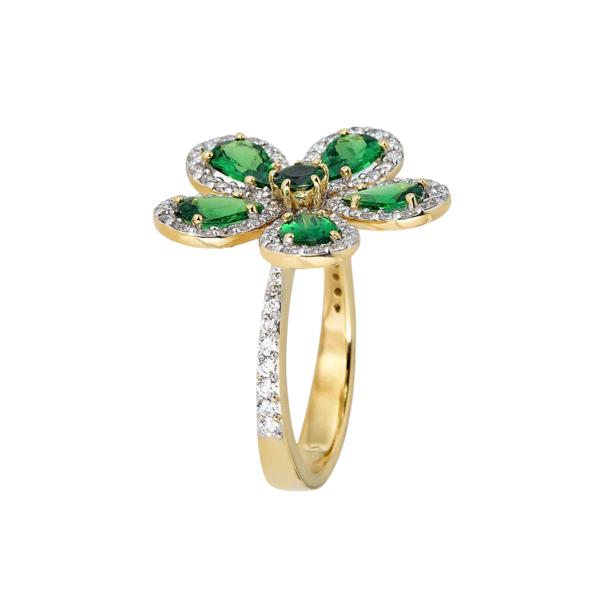 diamond flower earrings tiffany