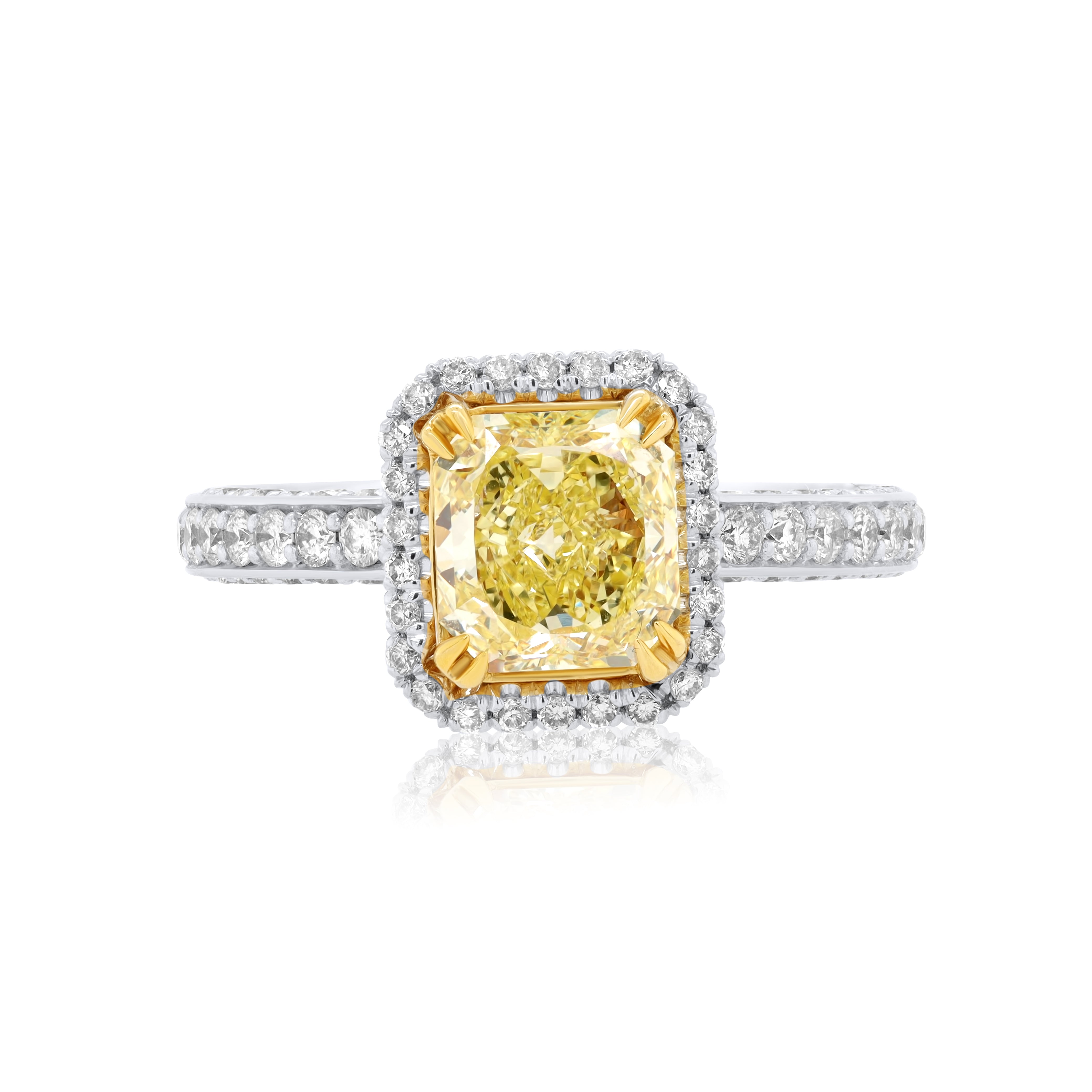 yellow diamond ring