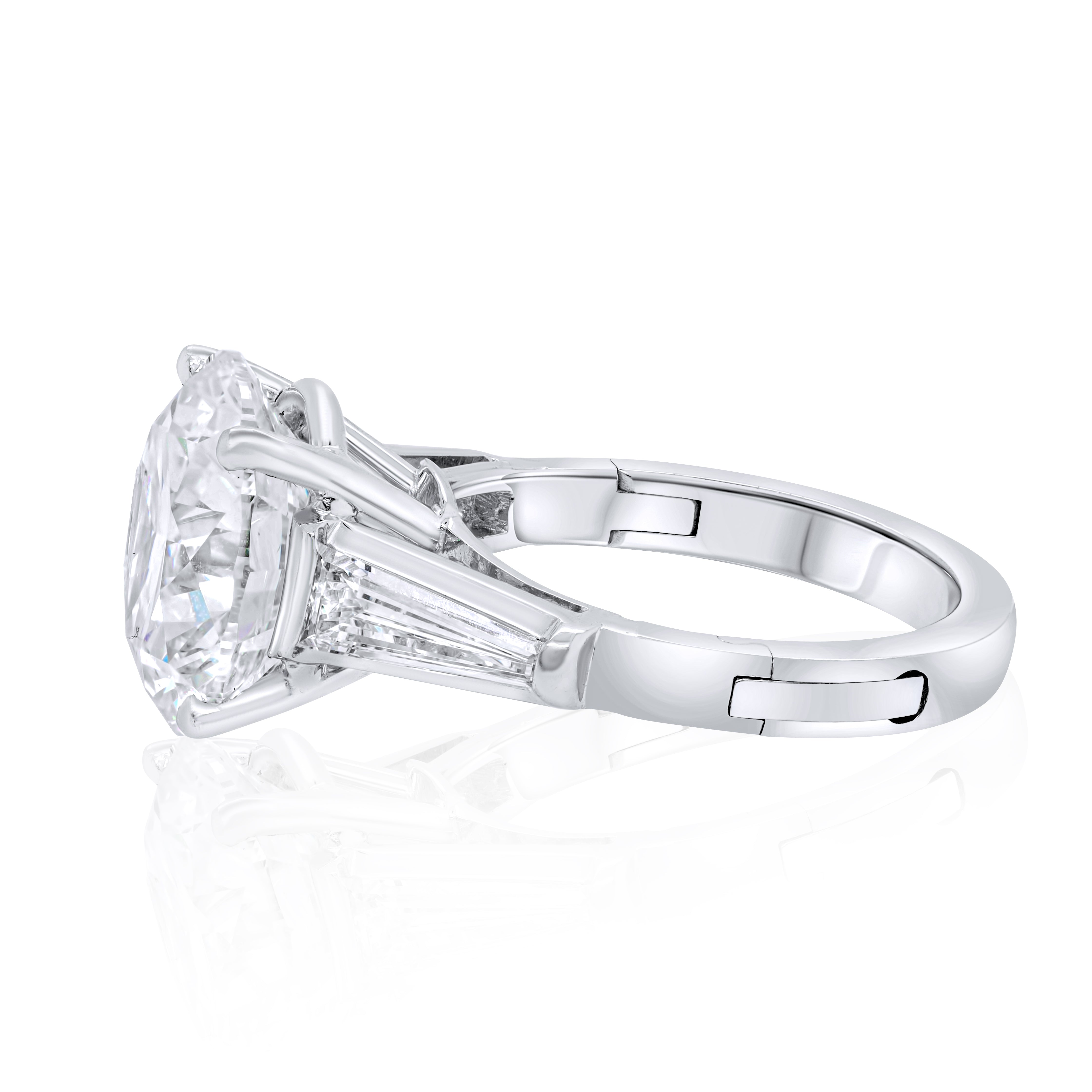 round diamond ring settings