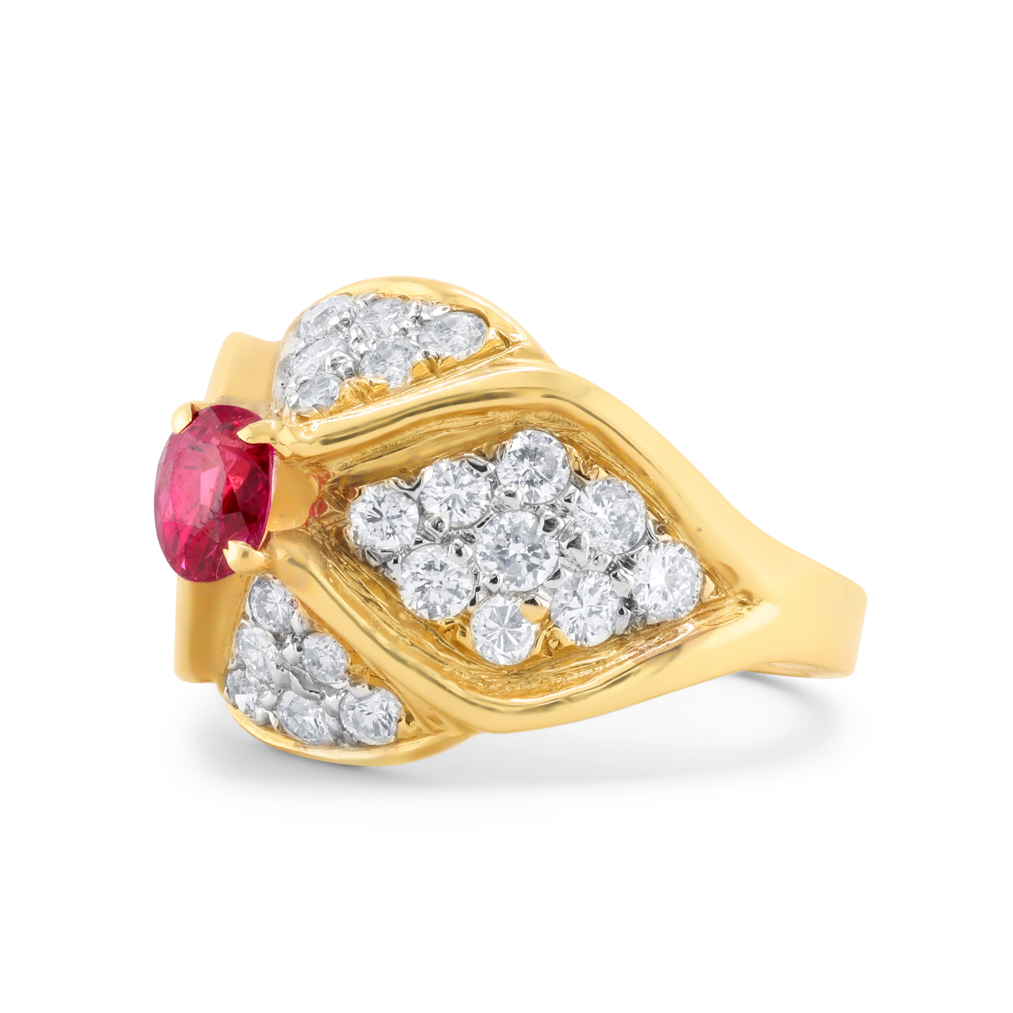 Ruby and Diamond Ring