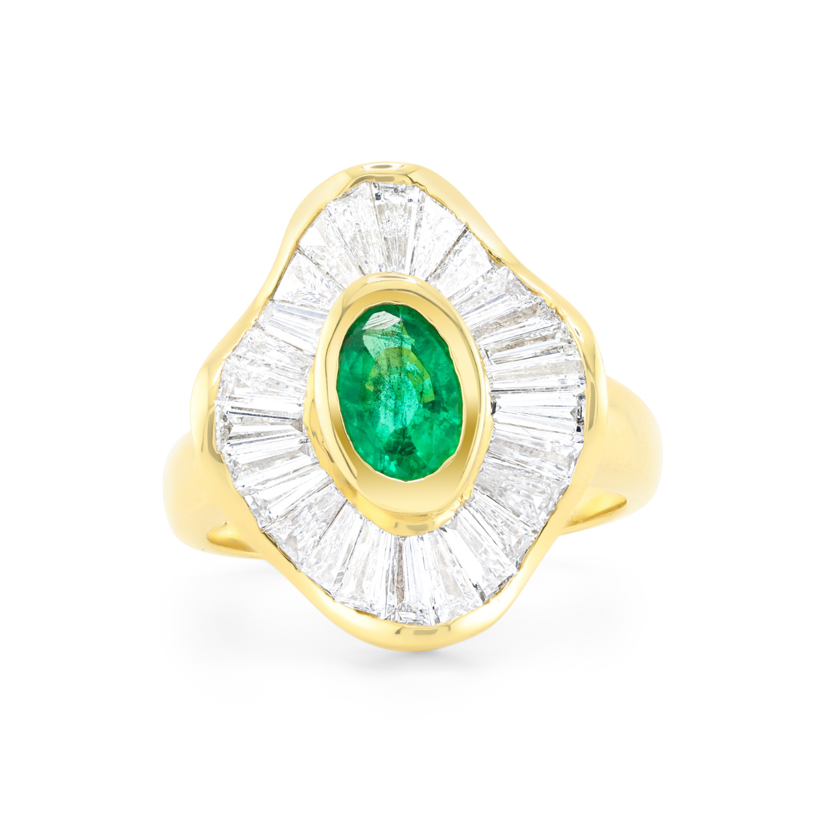 estate emerald ring