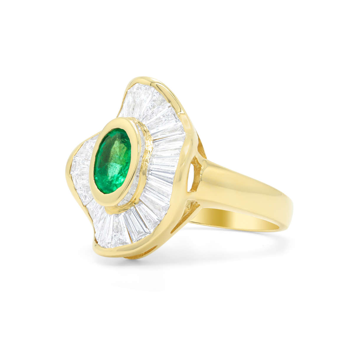 vintage emerald cut rings