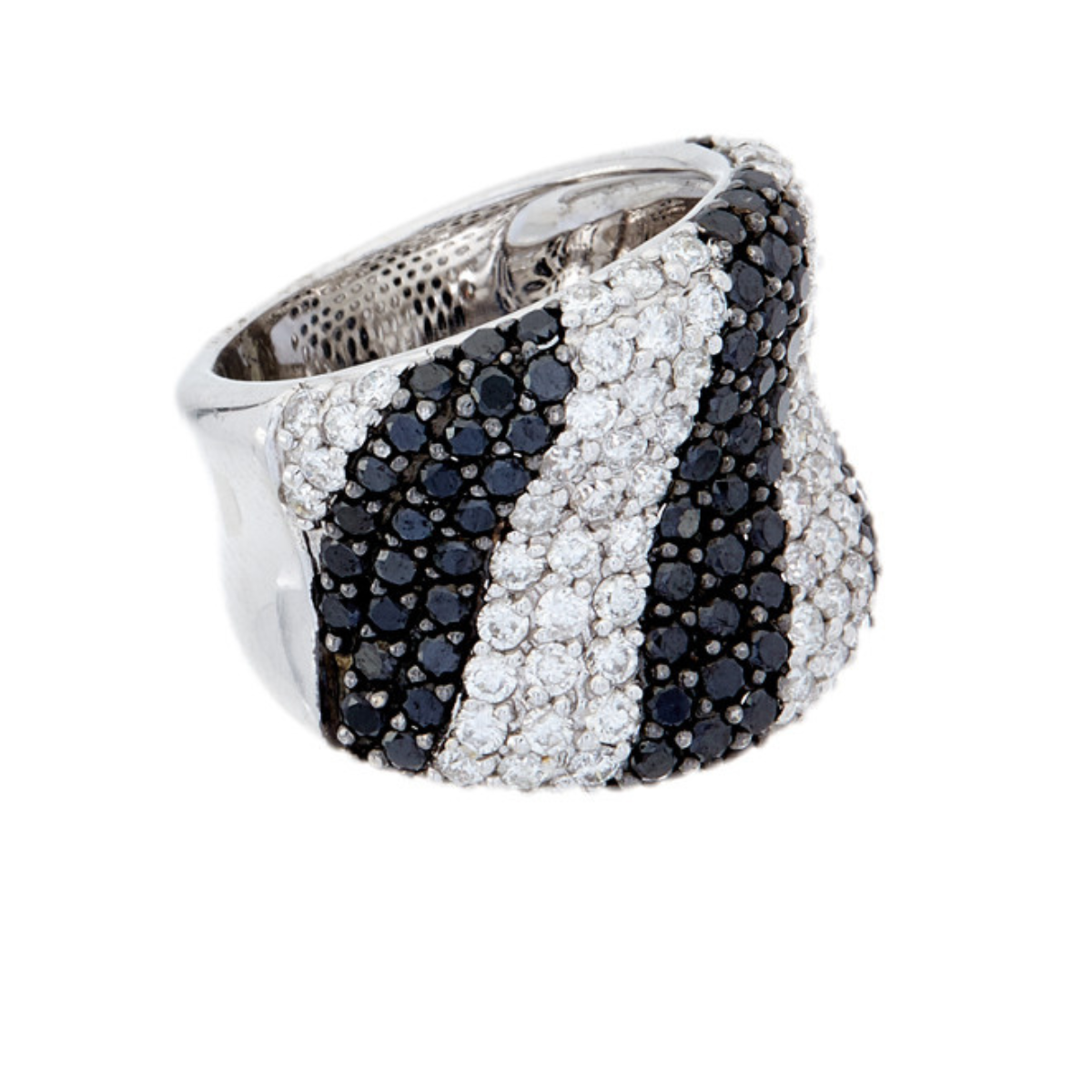Stripe Diamond Ring