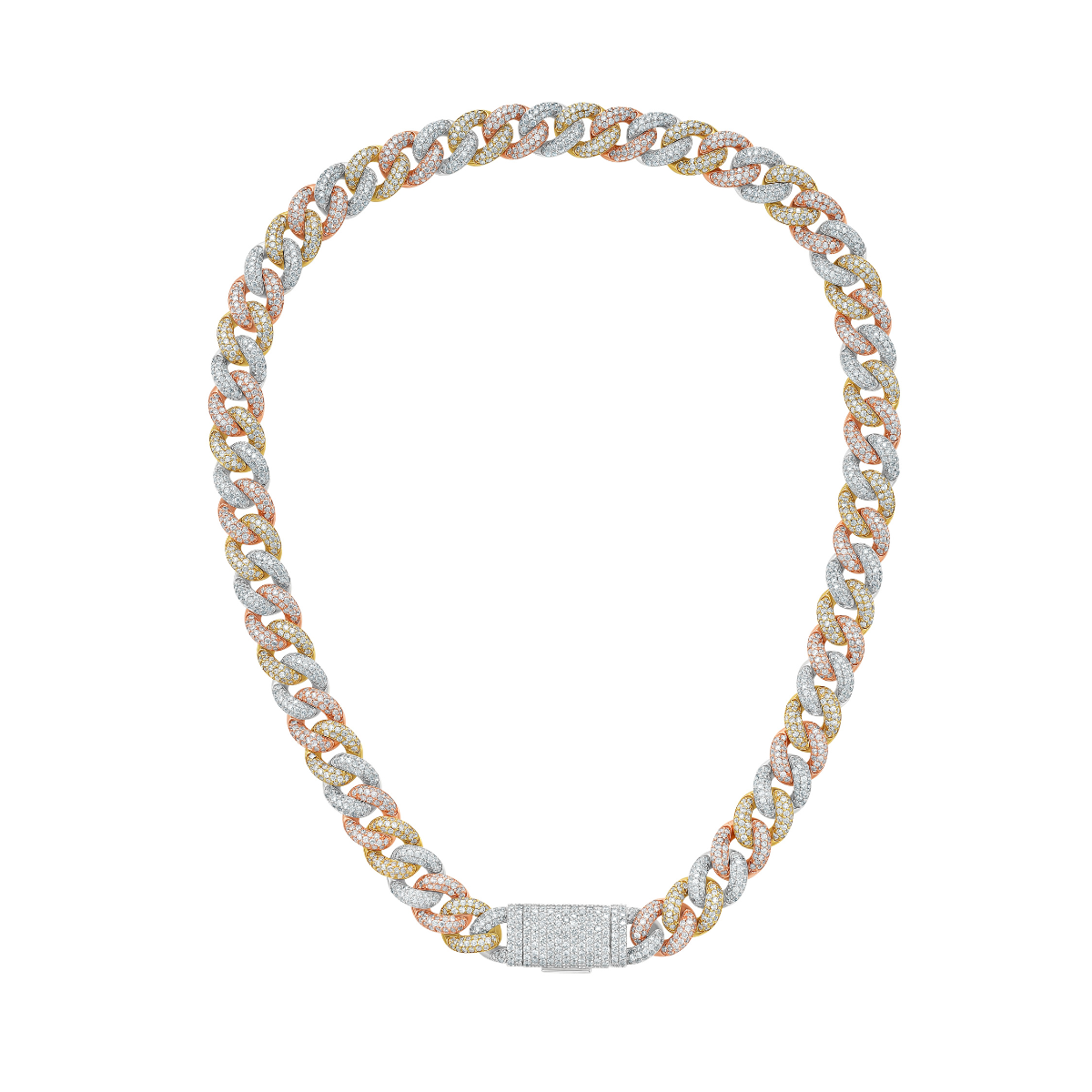 curb chain necklace silver