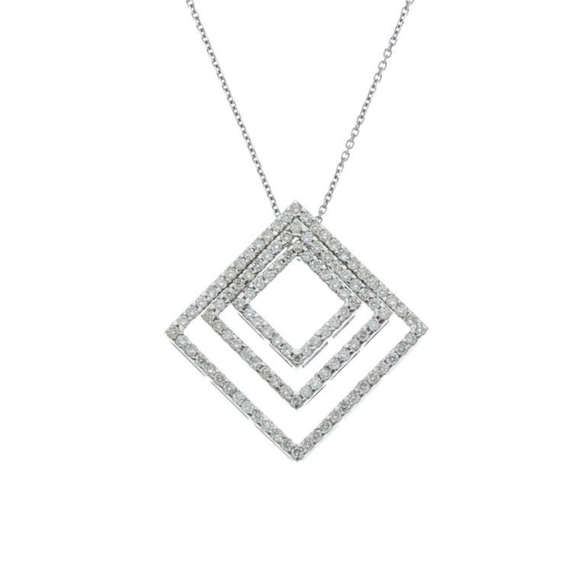 women's diamond pendant necklace