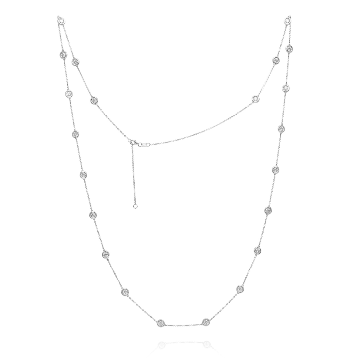 diamond tennis necklace