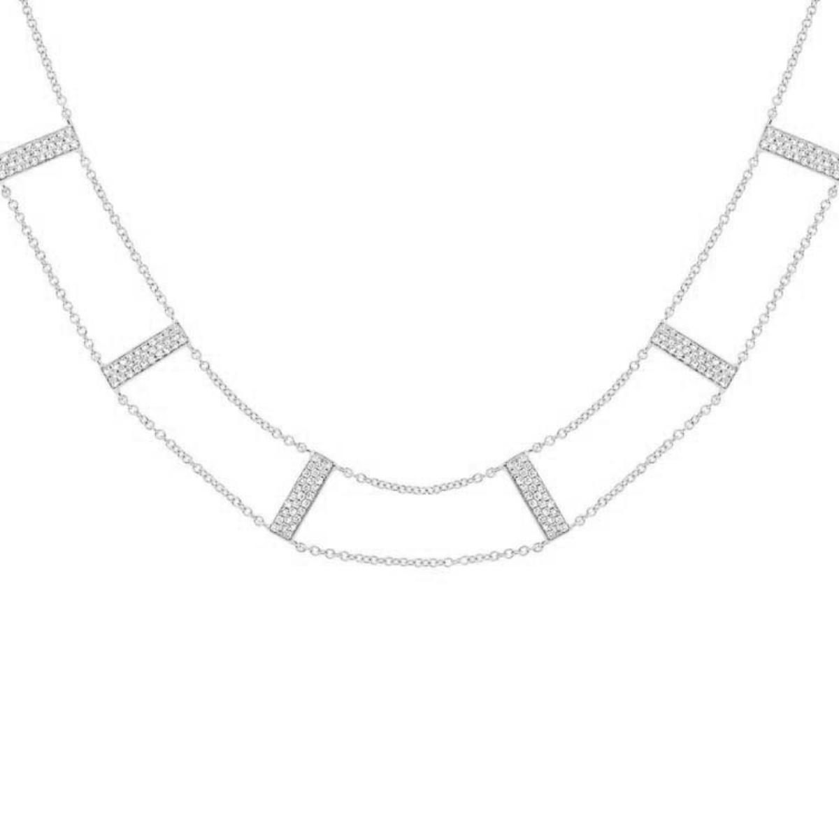 diamond choker thick