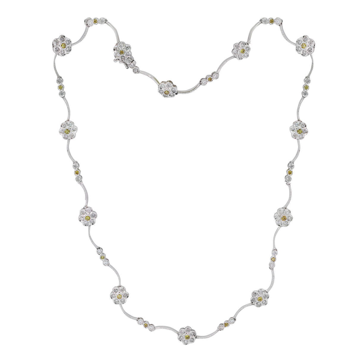 flower necklace choker