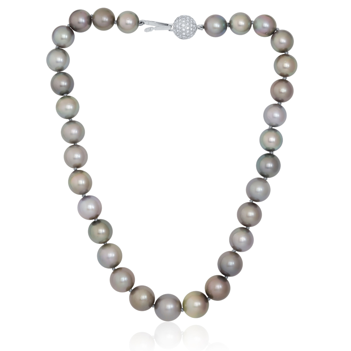 black diamond necklace womens