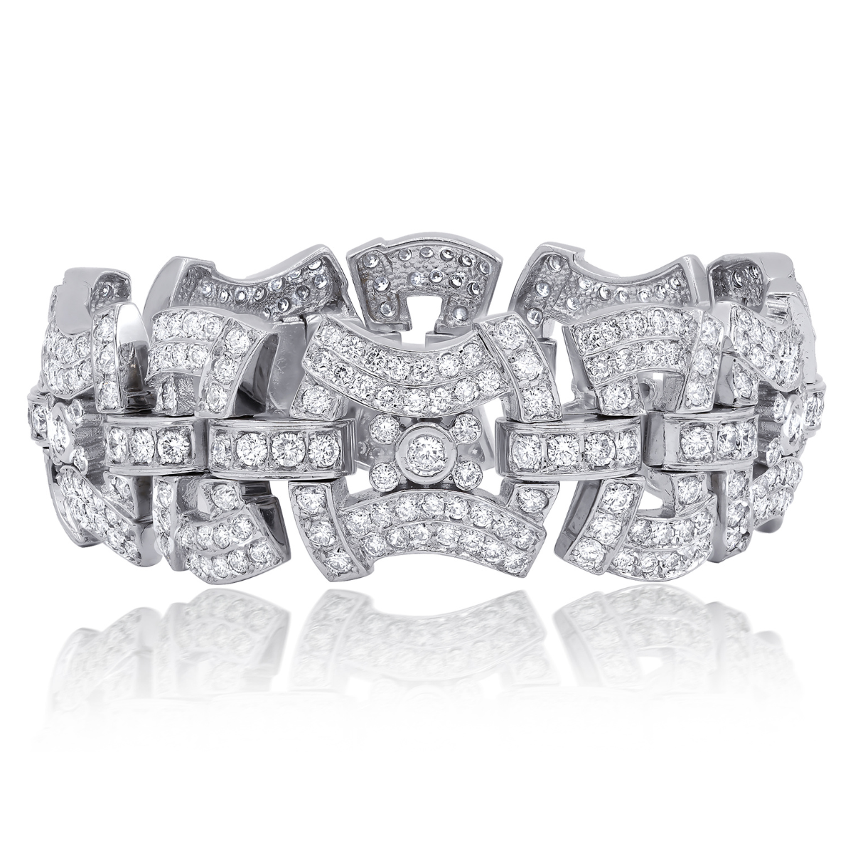 diamond cuban link bracelet gold