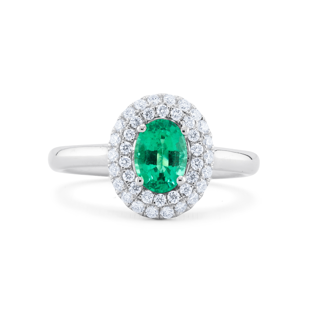 halo engagement rings gold