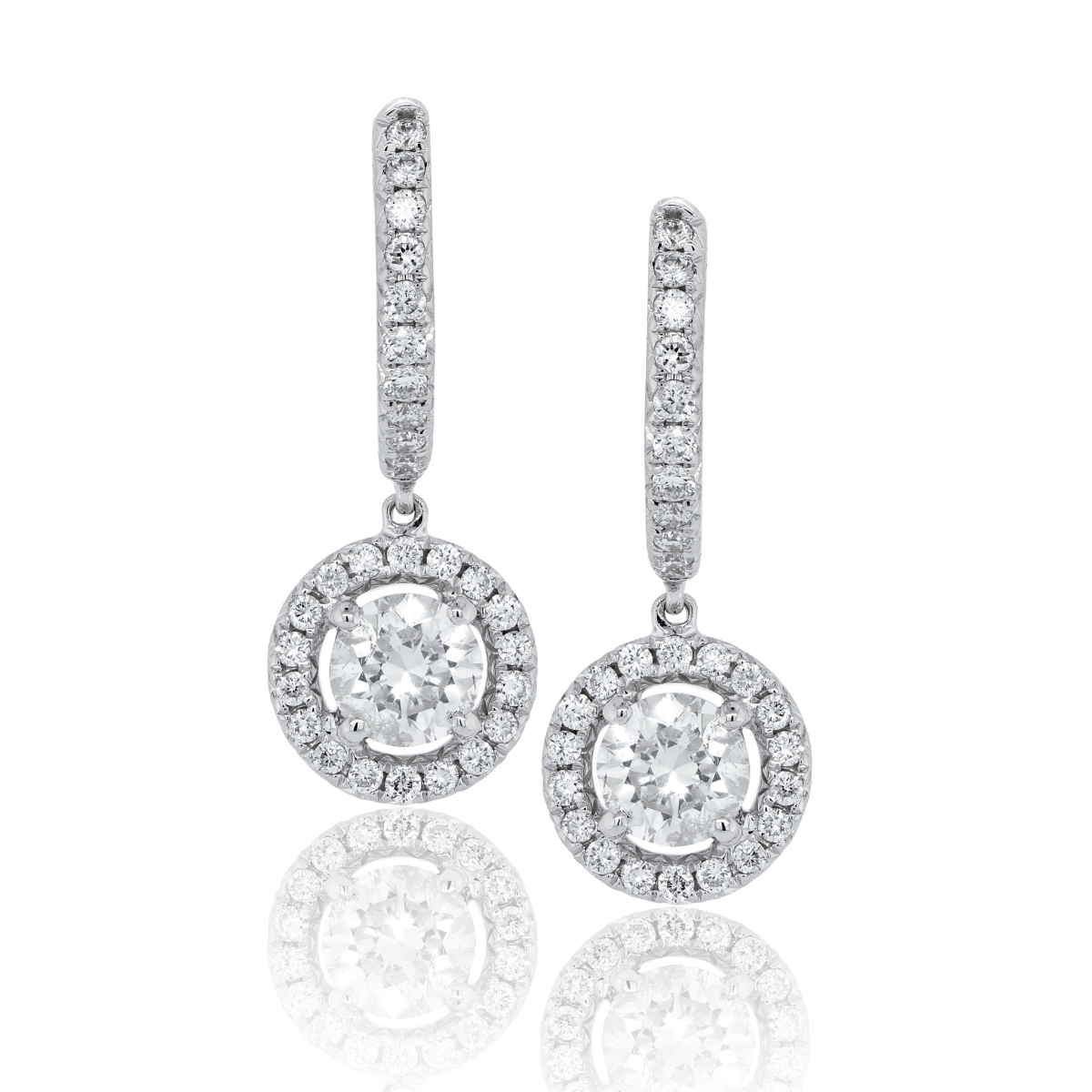 diamond drop earrings for women
