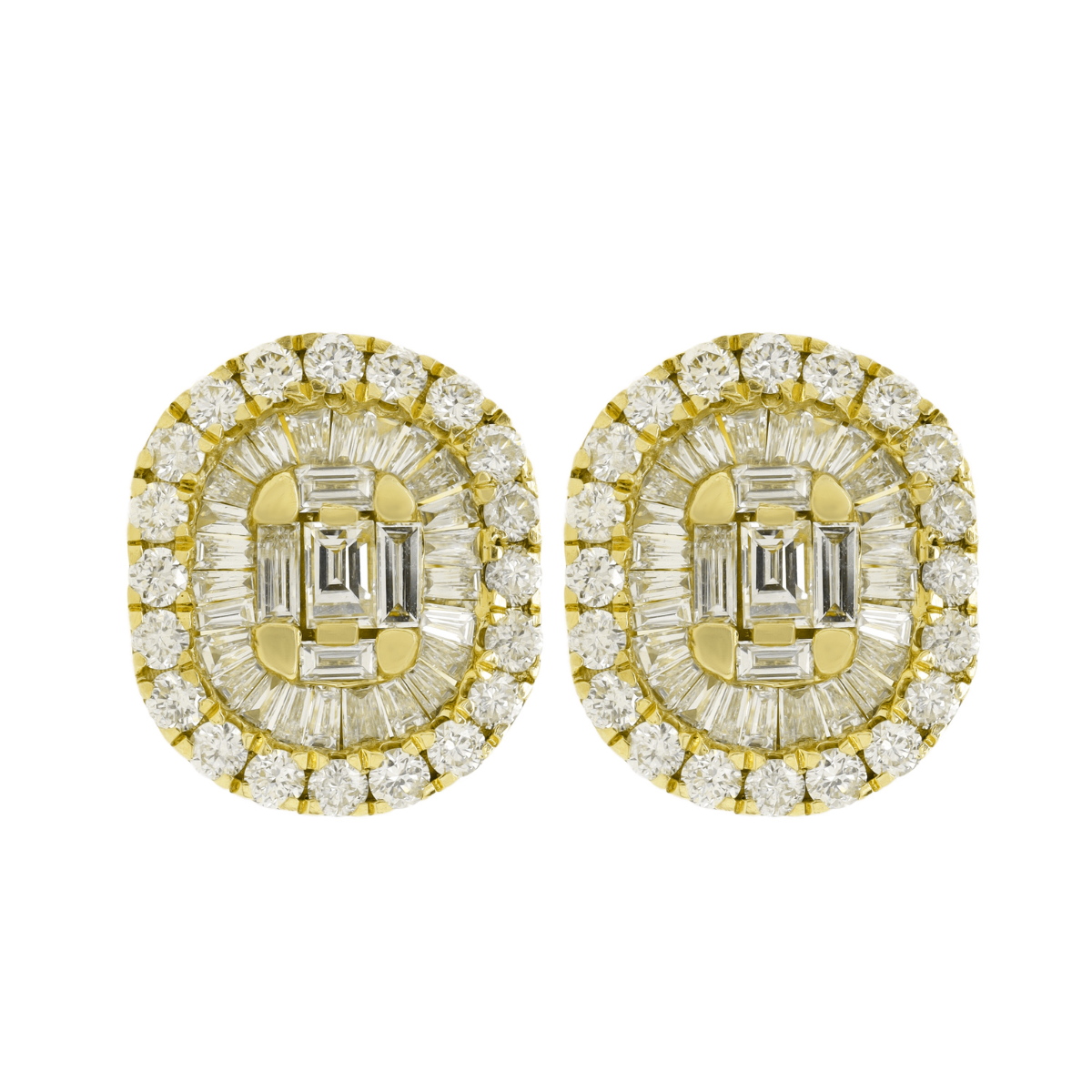 natural diamond stud earrings