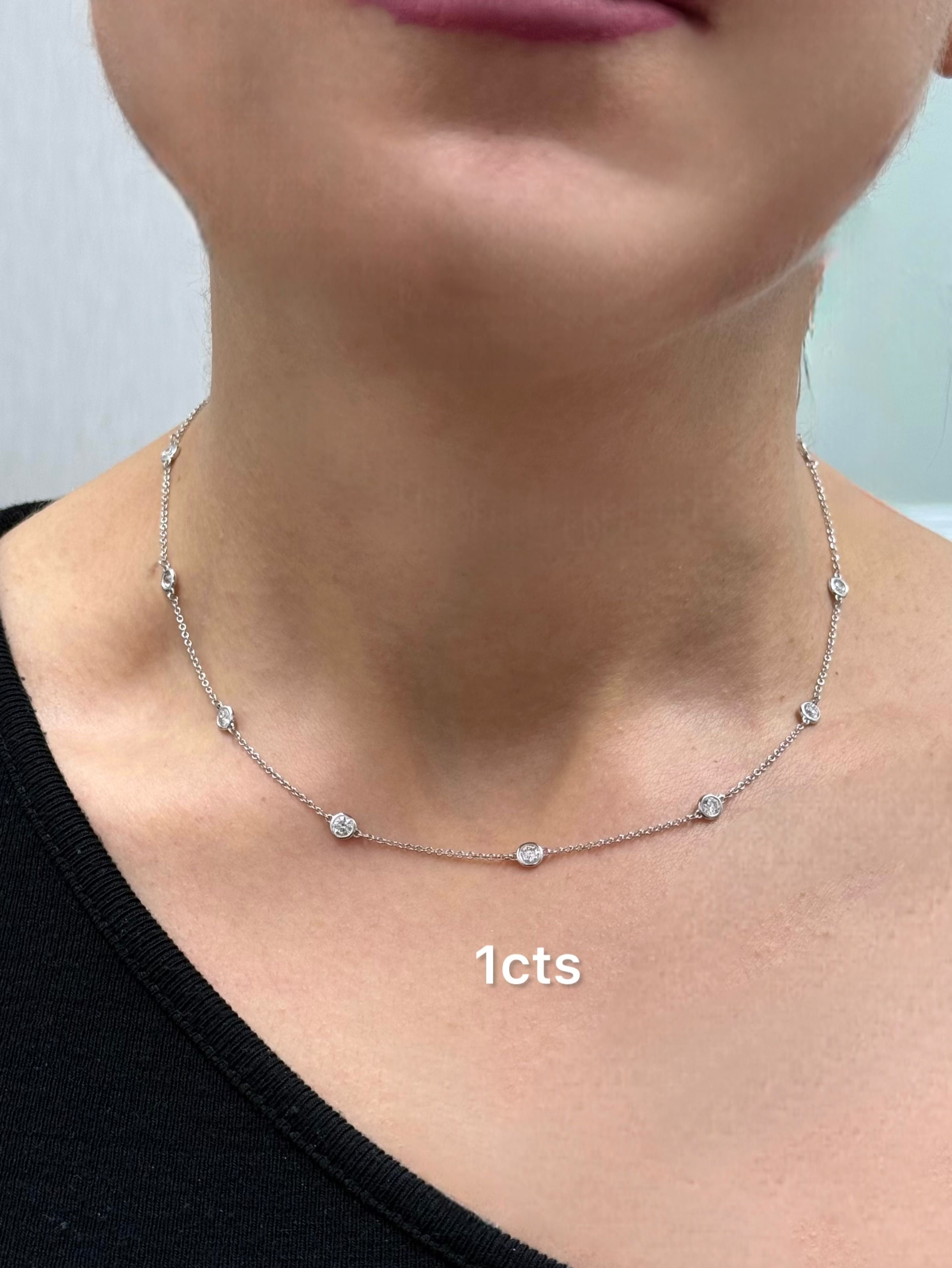 Lab Grown Diamonds By The Yards Necklace
