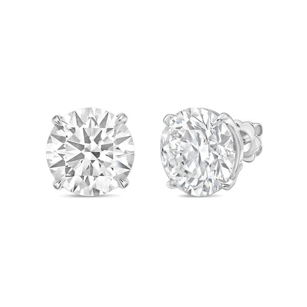 Petite Lab Grown 4 Prong Studs