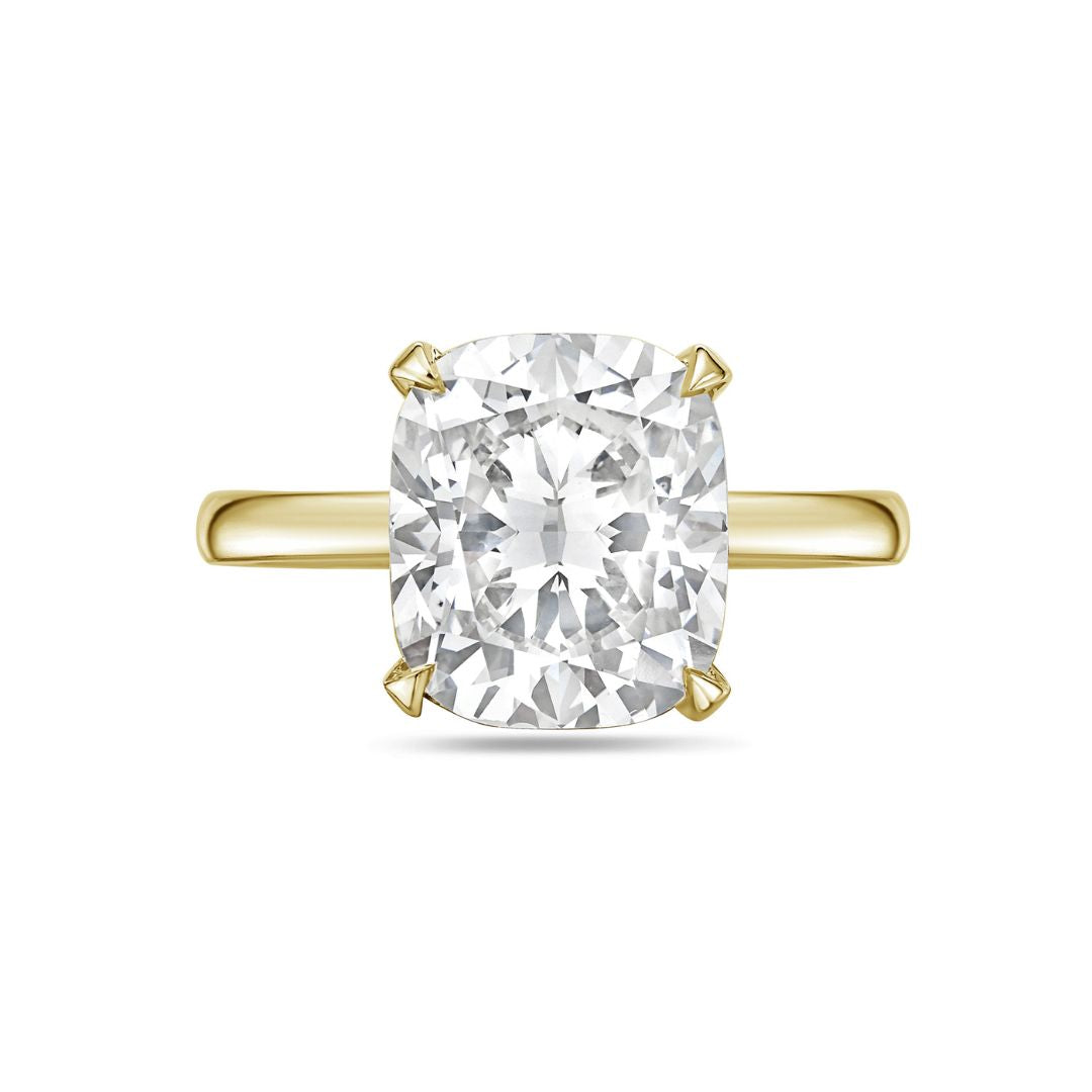 cushion cut engagement rings