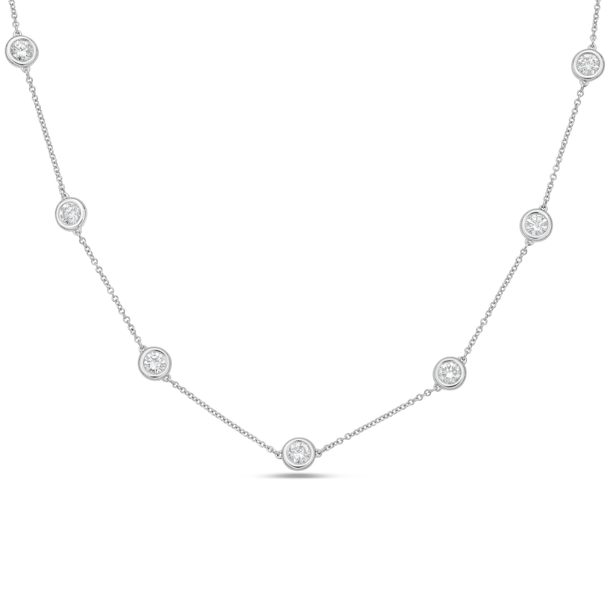 diamond by the yard necklace