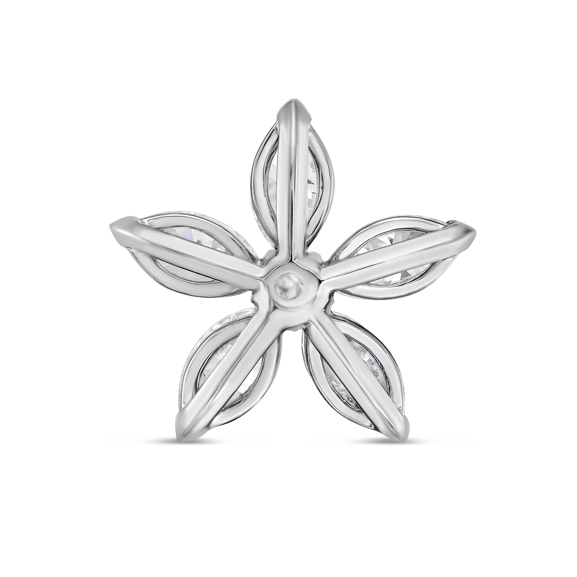 diamond earrings flower