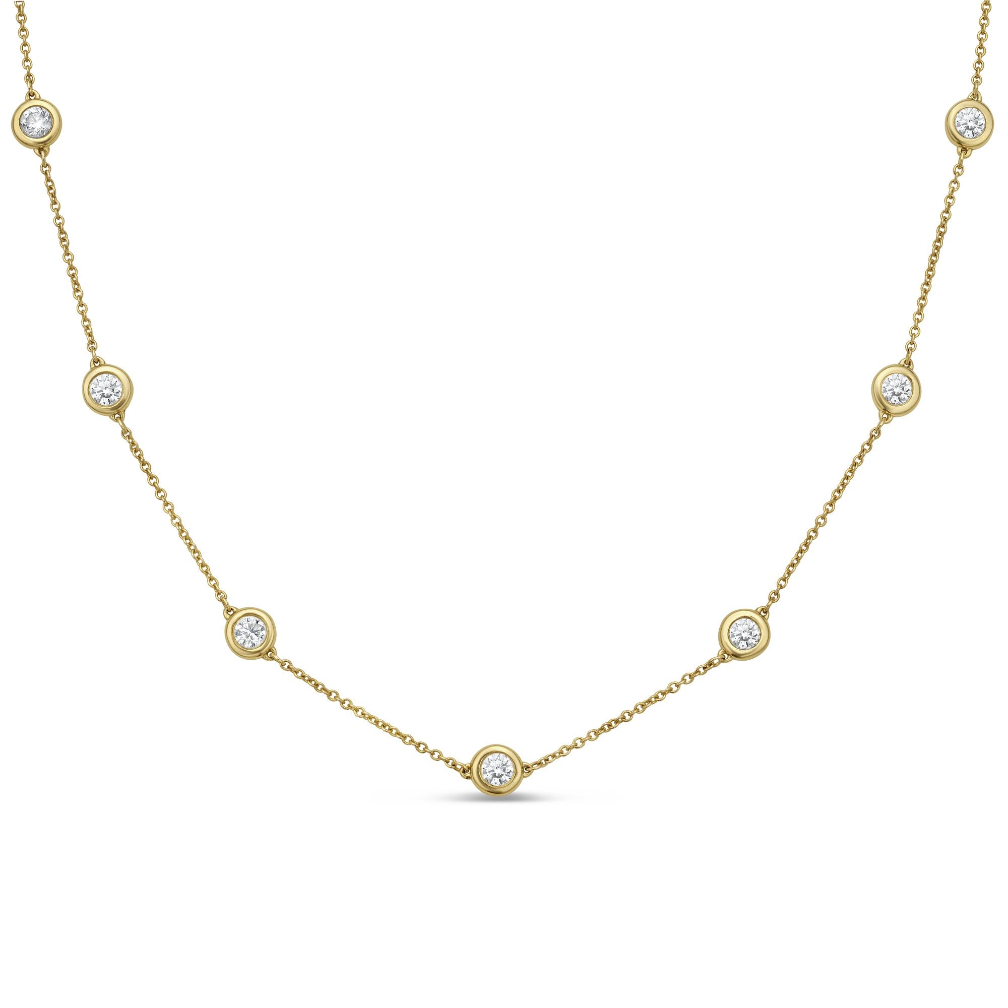 diamonds by the inch necklace