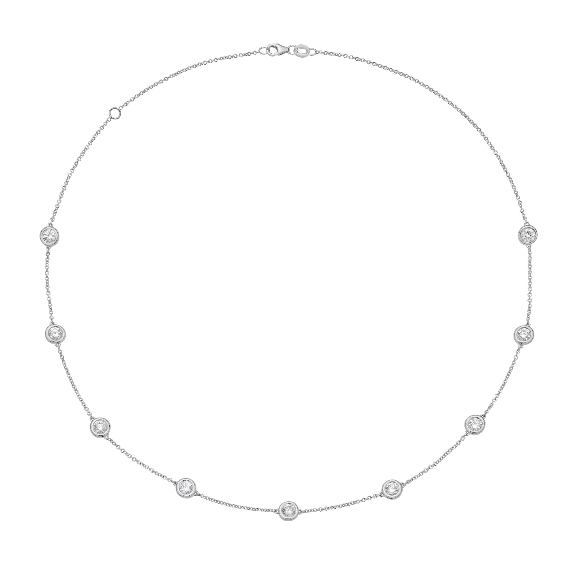 diamond by the yard necklace