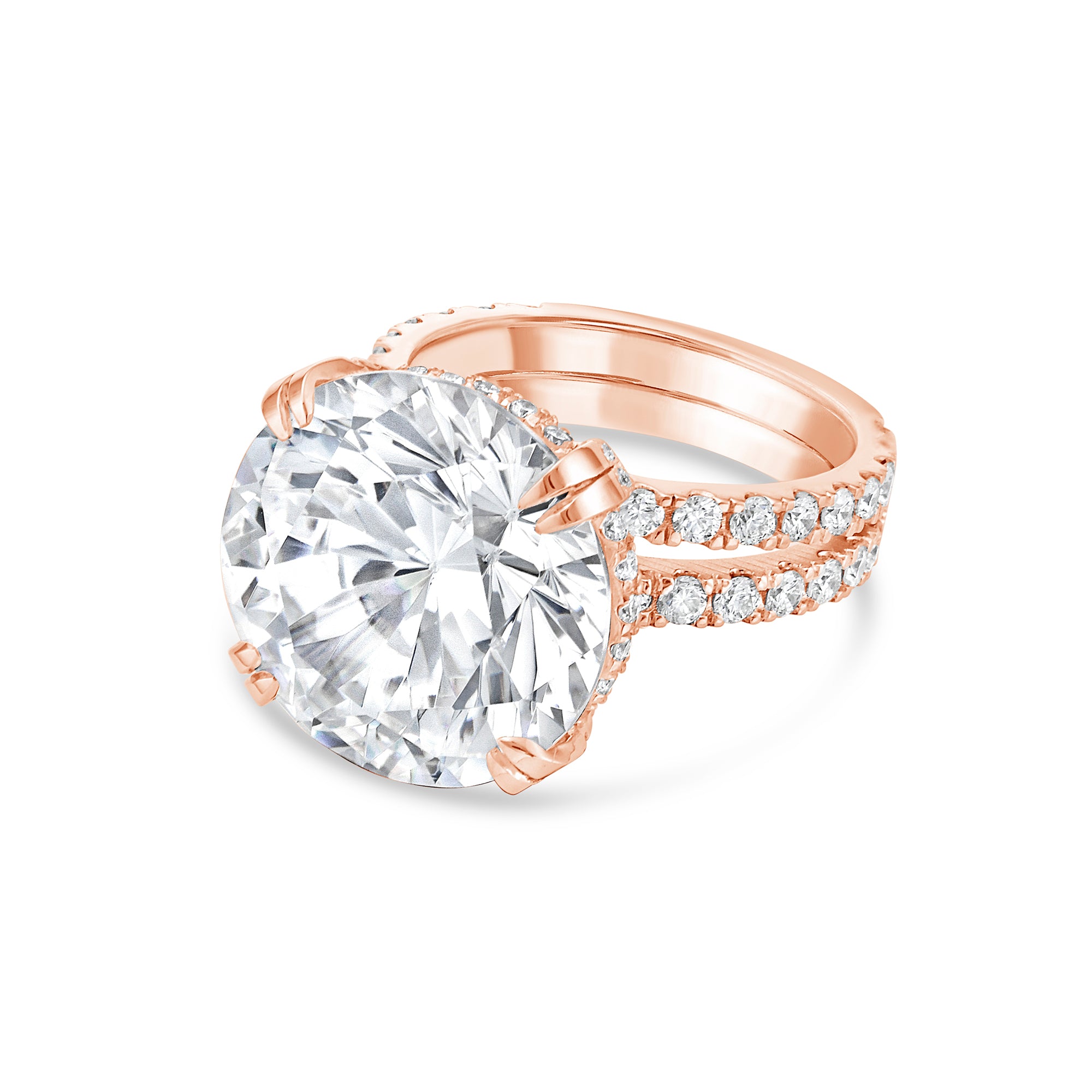engagement rings round
