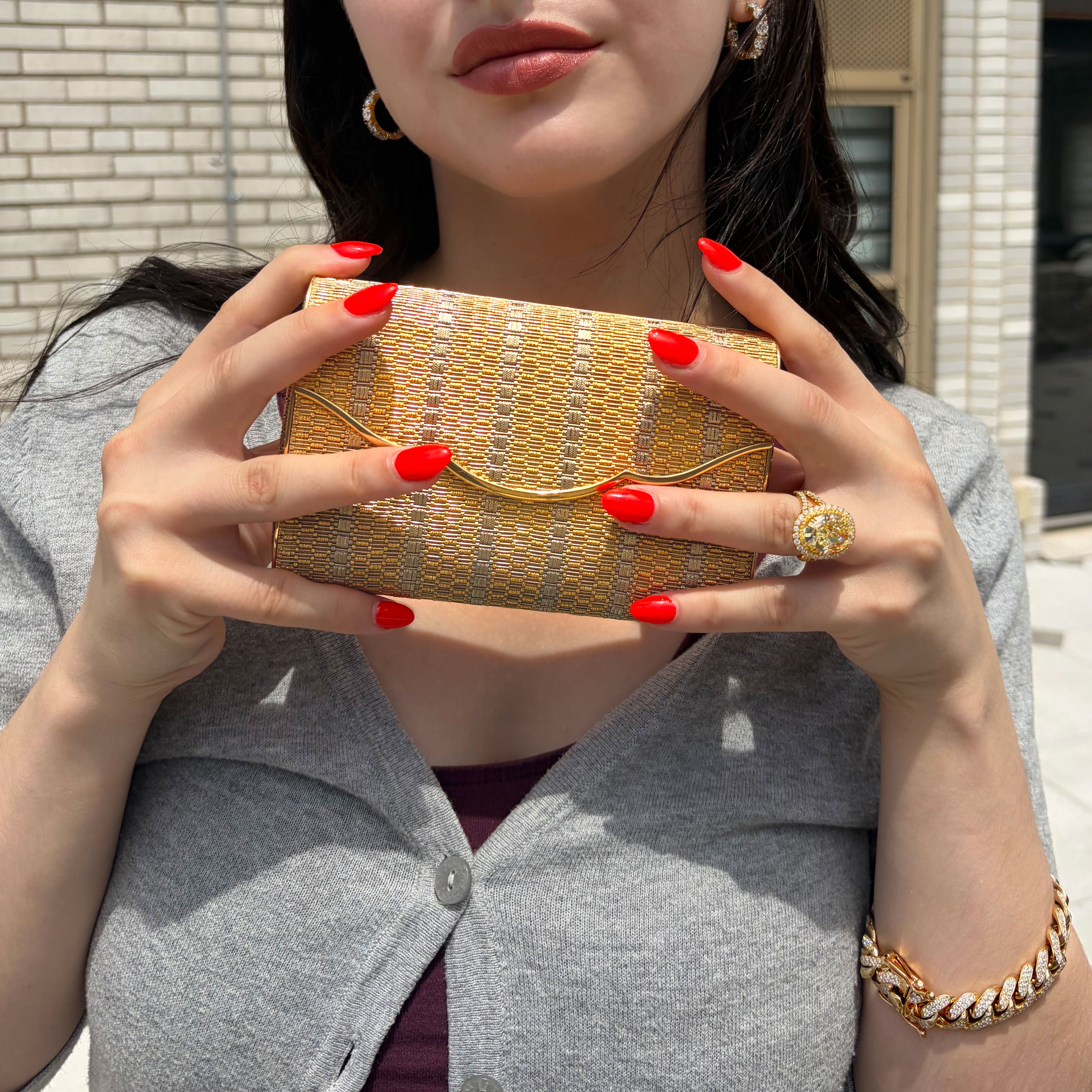Gold Clutch
