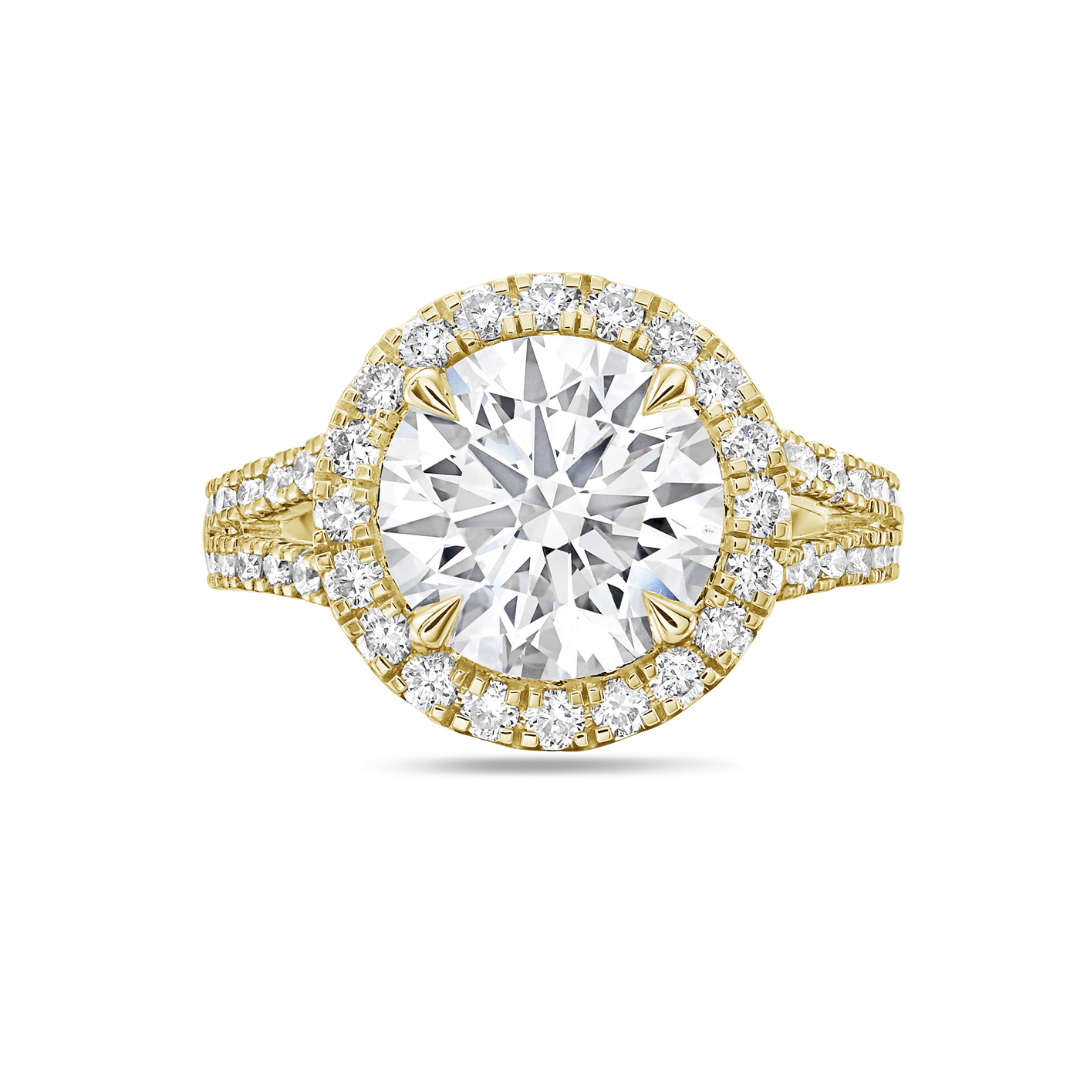 halo engagement ring