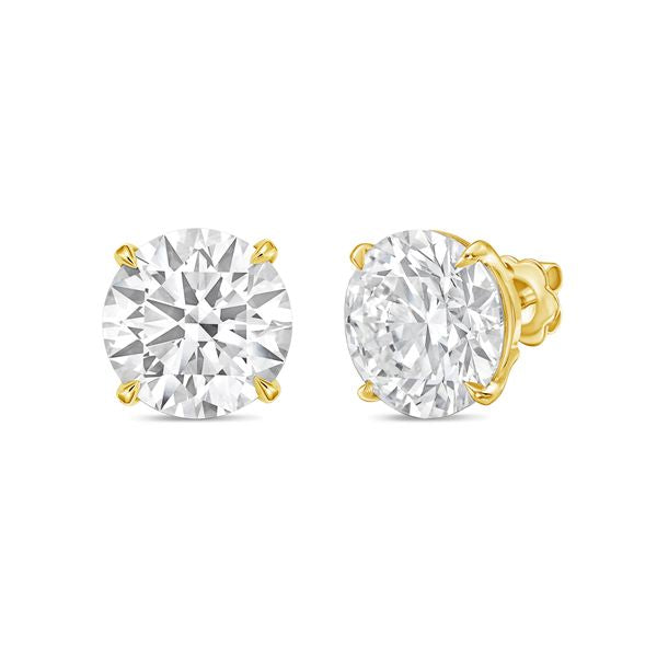 Petite Lab Grown 4 Prong Studs