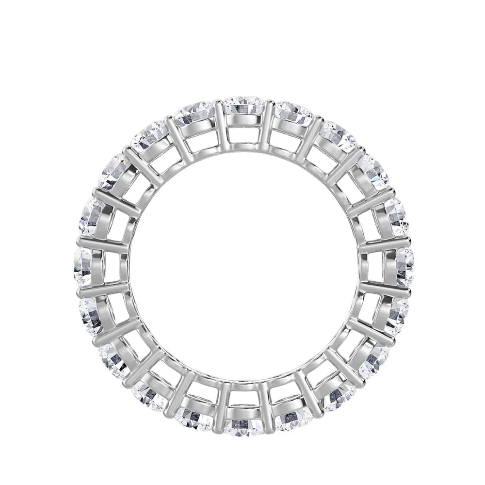 lab created eternity band