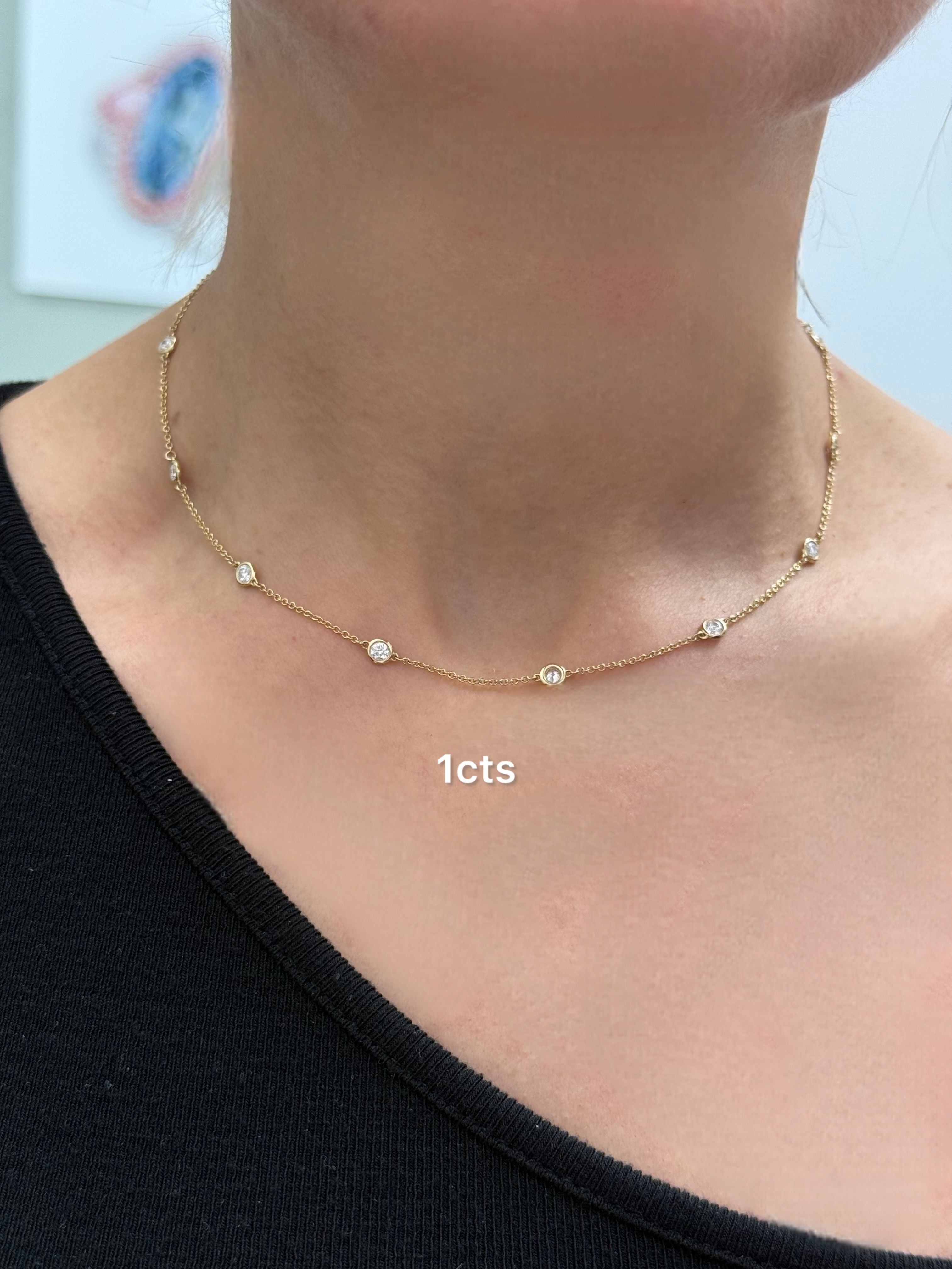 Lab Grown Diamonds By The Yards Necklace