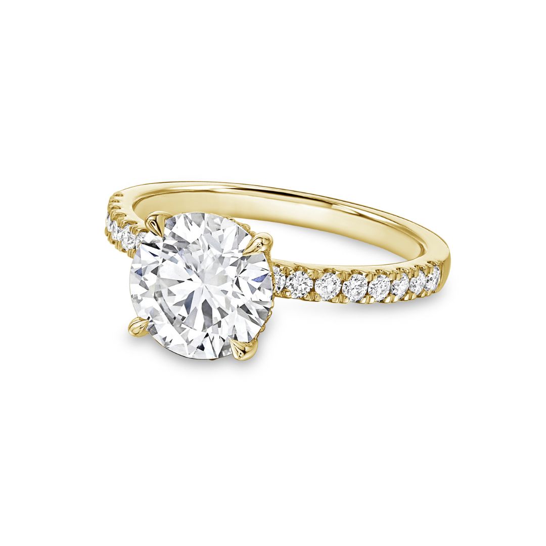 pave diamond ring