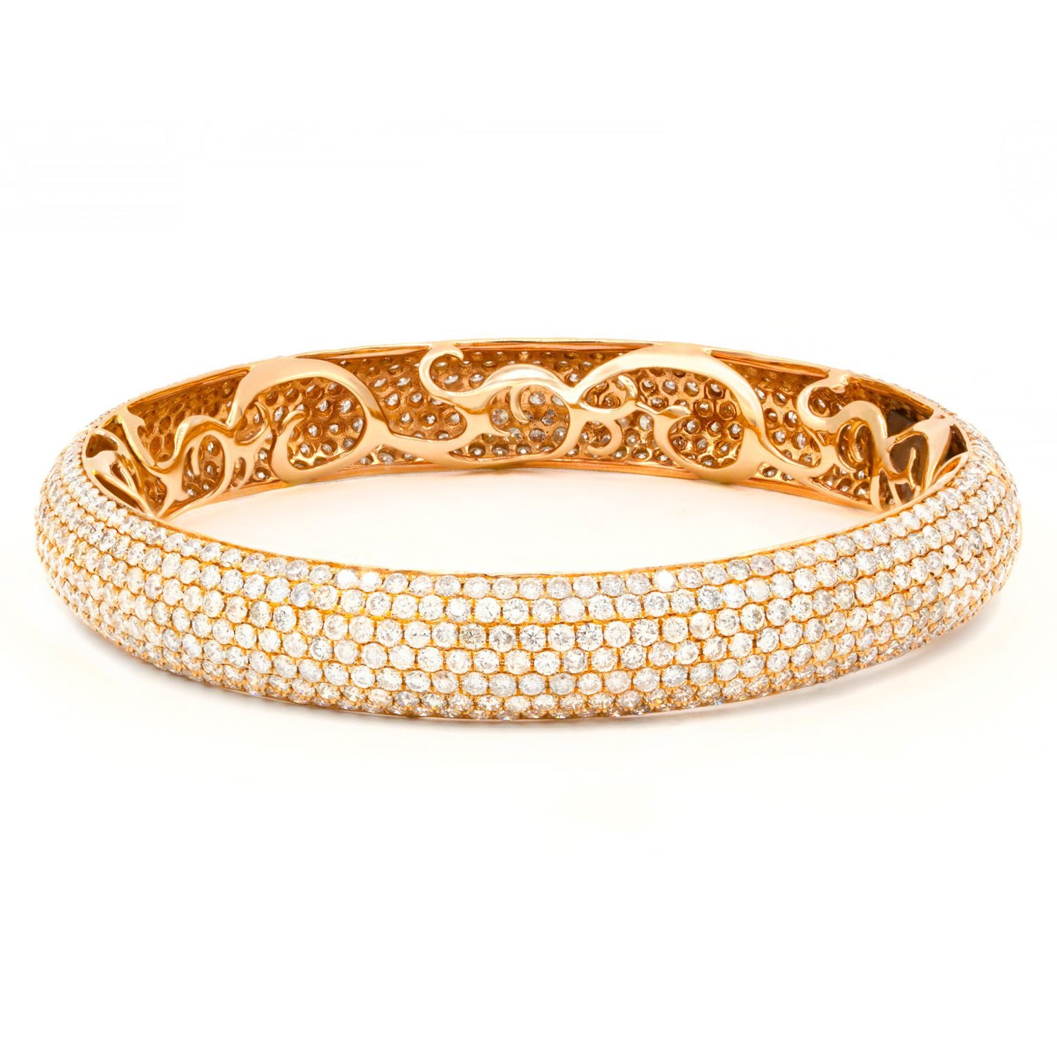 pave bangle bracelet