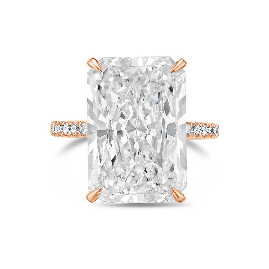 radiant diamond ring