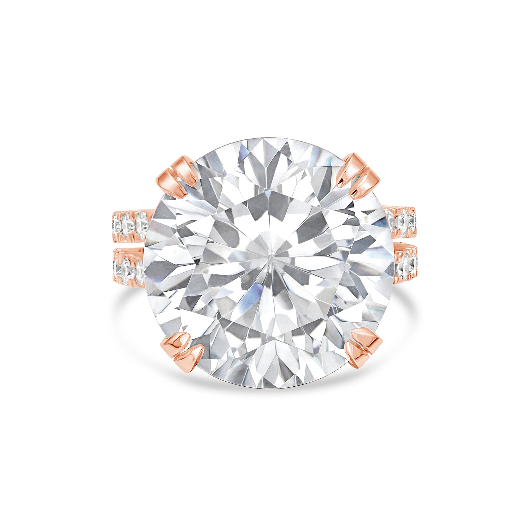round engagement rings