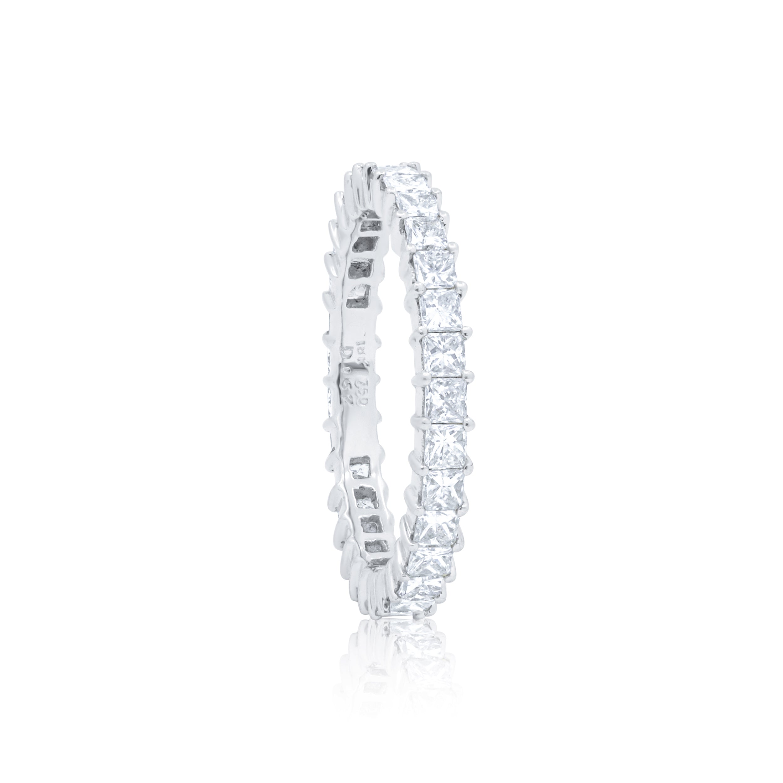 Princess Cut Diamond Eternity Band
