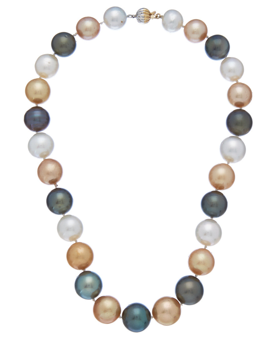 Multi Color Pearl Necklace