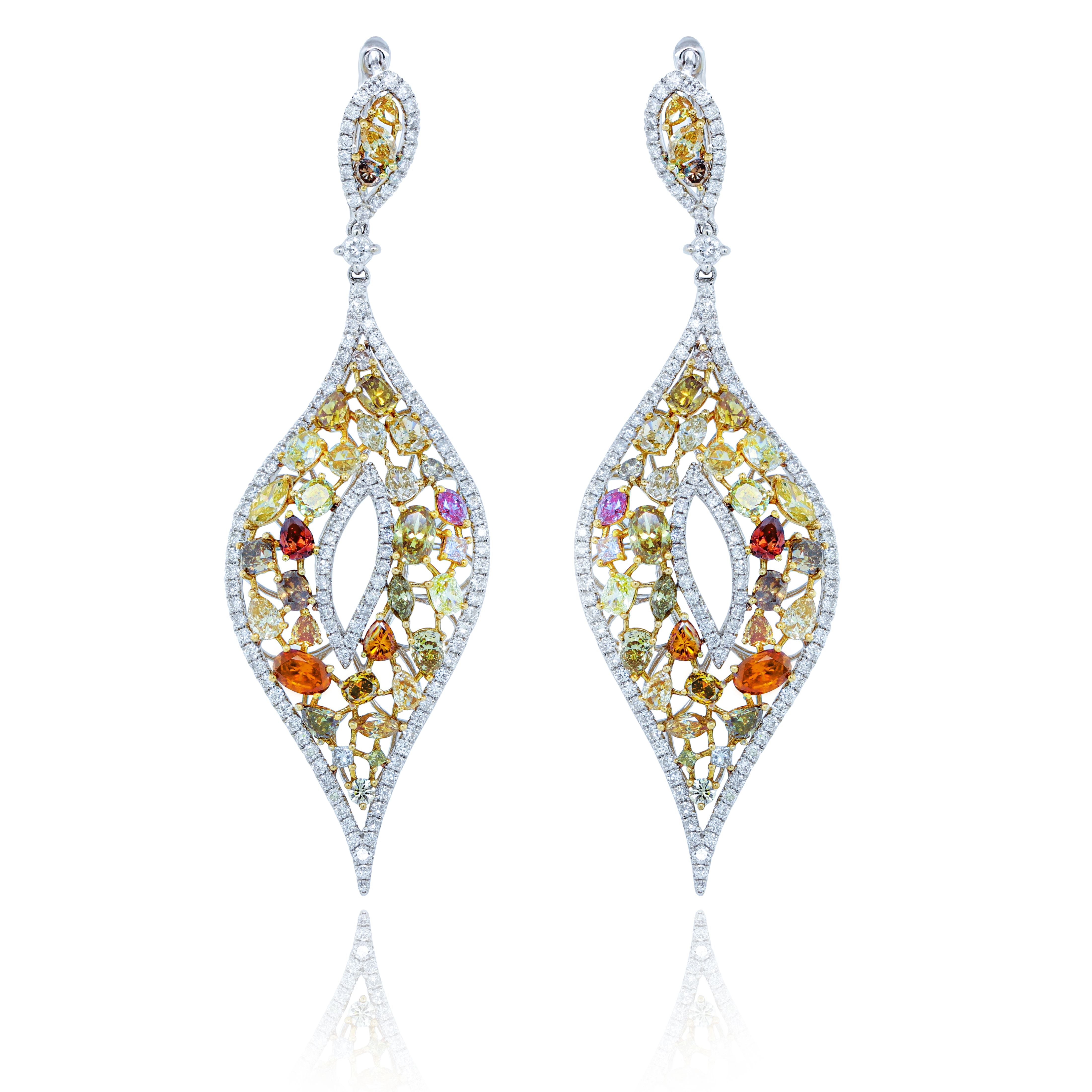 tiffany diamond drop earrings