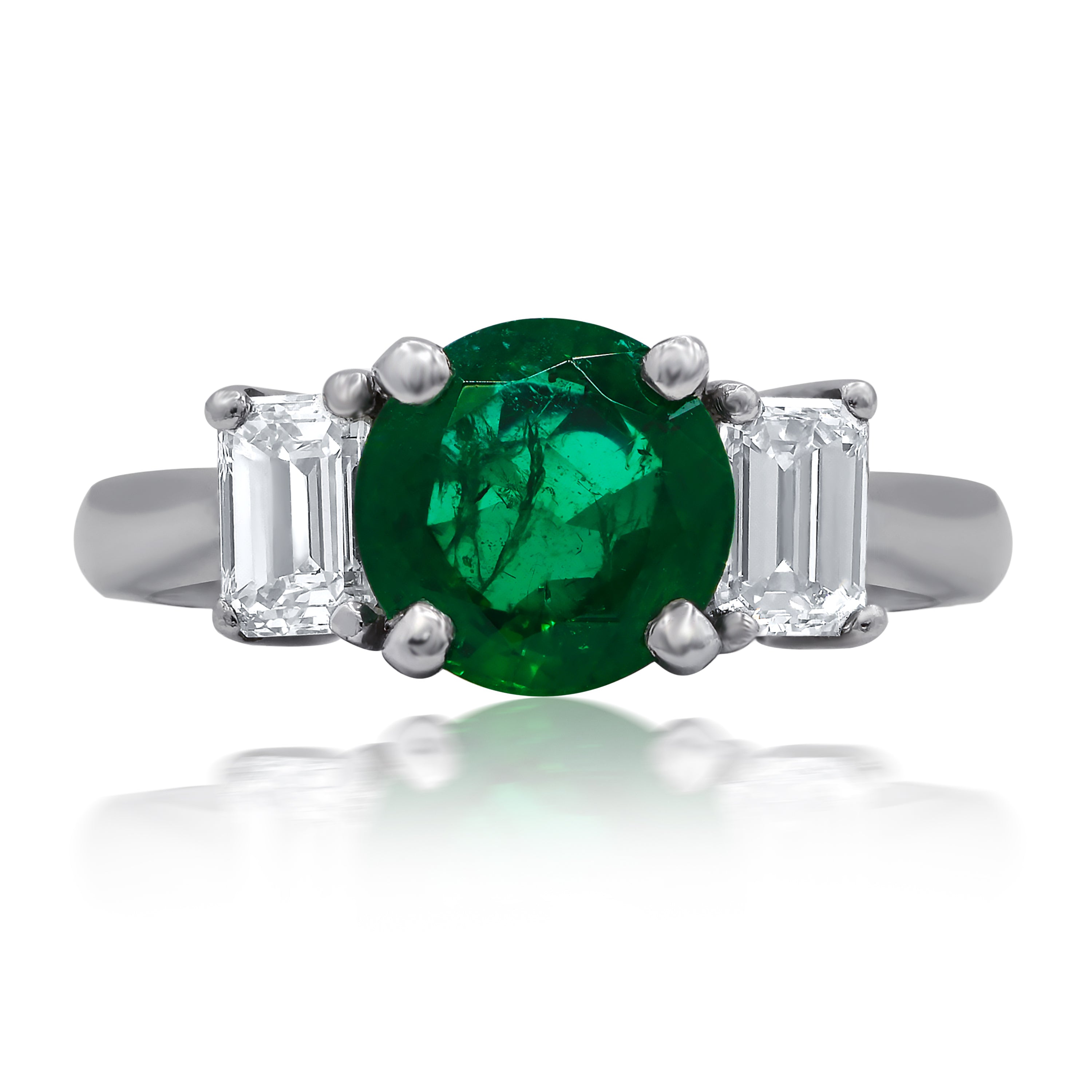 3-stone diamond anniversary ring