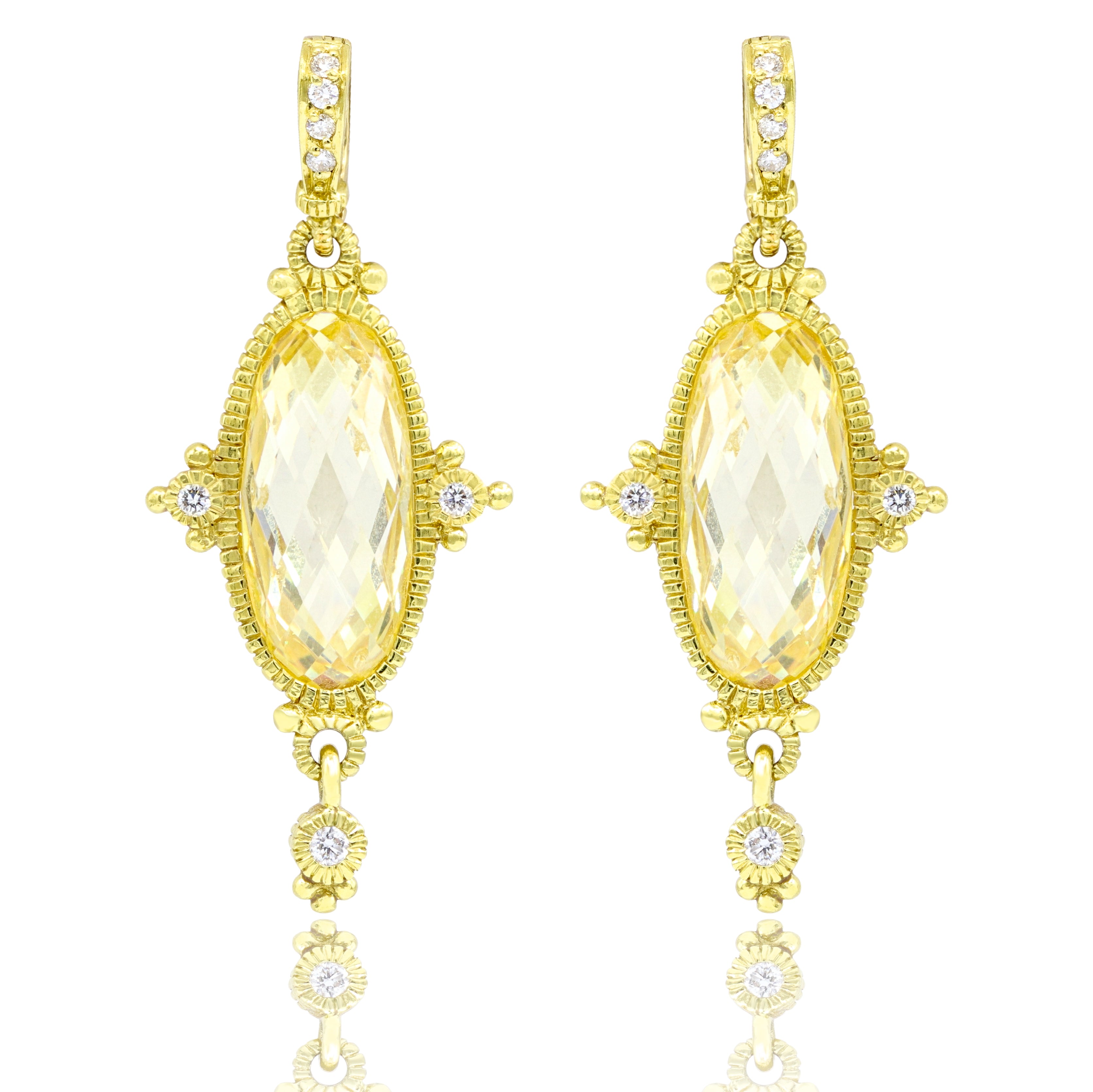 drop earrings silver