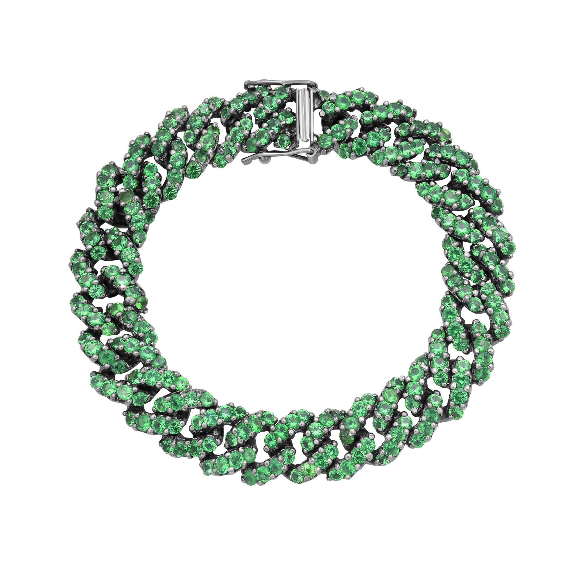 Tsavorite Link Bracelet
