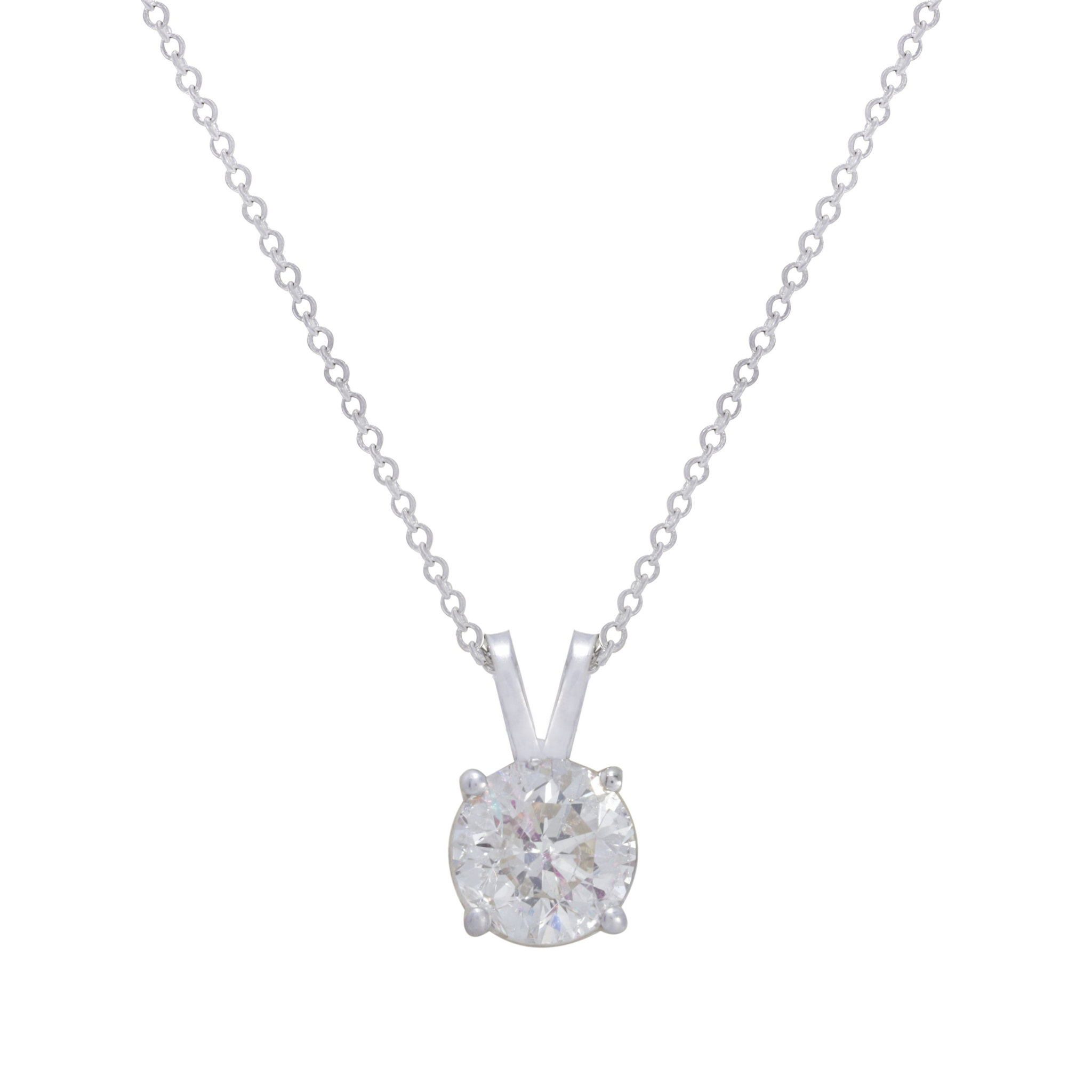 14kt White Gold Solitaire Diamond Pendant with 1.53 Cts.jpg